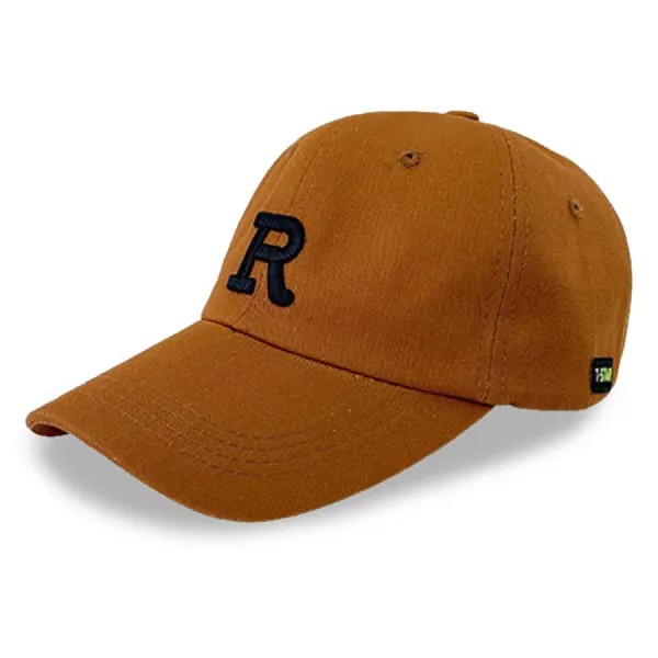 Мужская бейсбольная кепка с вышивкой R повседневная кепка с козырьком