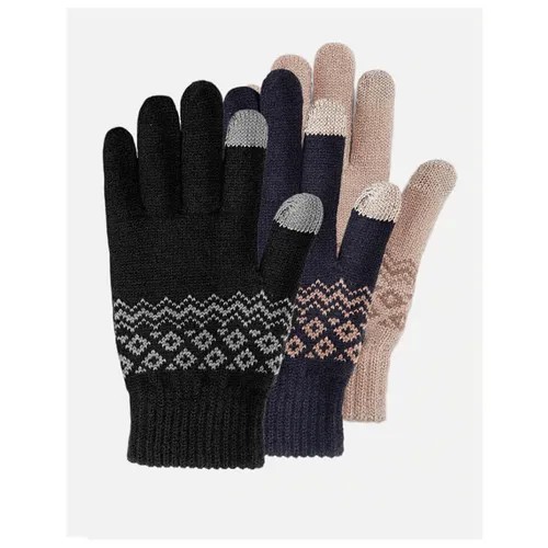 Теплые перчатки для сенсорных дисплеев Xiaomi FO Gloves Touch Screen Warm Velvet, цвет: Тёмно-синий