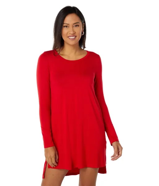 Платье Michael Lauren, Hale Long Sleeve High-Low Dress