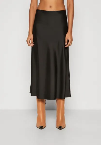 Юбка А-силуэта YASPELLA MIDI SKIRT Yas Petite, цвет black
