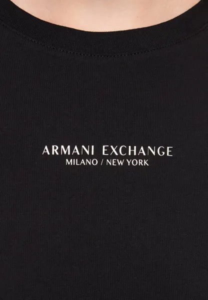 Платье из джерси VESTITO Armani Exchange, черный