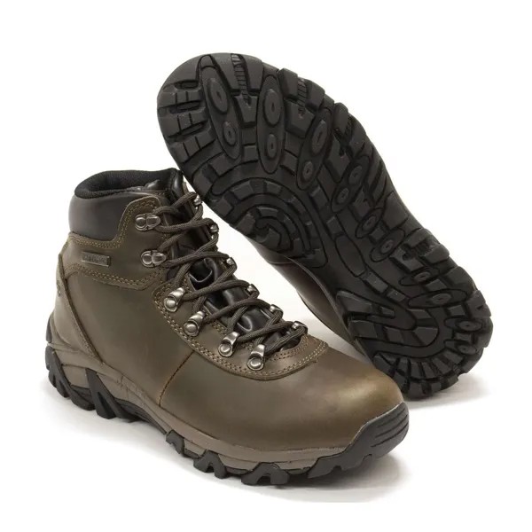 Мужские походные ботинки, водонепроницаемые коричневые кожаные ботинки Northside Vista Ridge, НОВИНКА