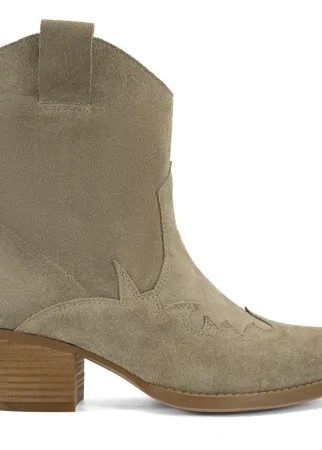 Полусапоги женские Ekonika EN6221-25-21L зеленые 41 RU