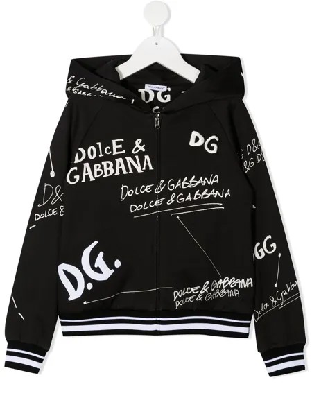 Dolce & Gabbana Kids худи с логотипом