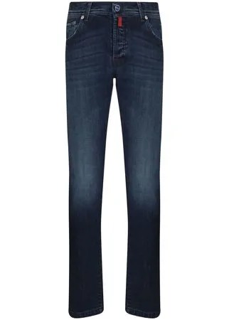 Kiton джинсы Lav Scuro кроя слим