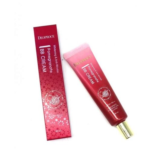 Deoproce BB крем Whitening & Anti-Wrinkle Pomegranate, SPF 50, 40 мл