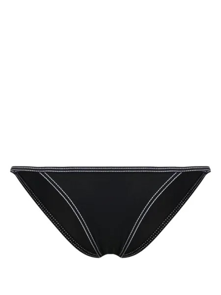 Dsquared2 плавки бикини с логотипом, черный
