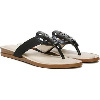 LifeStride Womens Raegan Faux Leather Slip On Flat Thong Sandals Shoes BHFO 9325