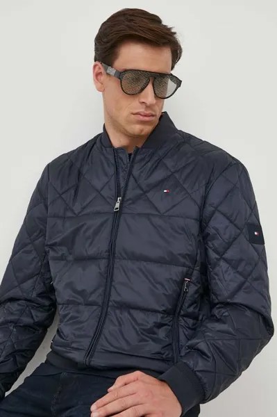 Бомбер Tommy Hilfiger, темно-синий