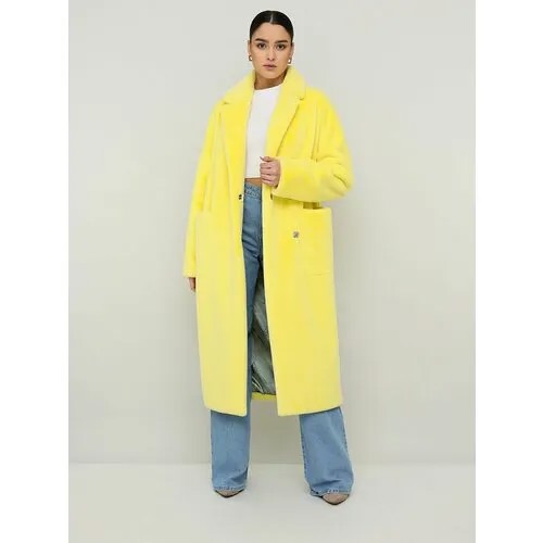 Пальто ALEF, размер 38, желтый