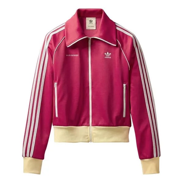 Куртка Adidas originals x Wales Bonner 70s Track Jacket 'Rave Pink', розовый