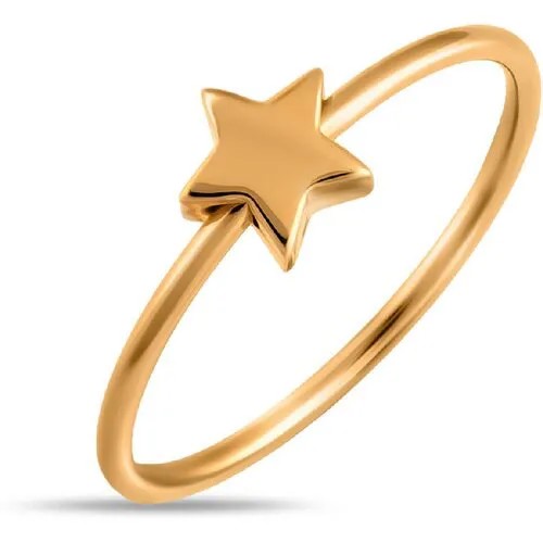 Кольцо SANIS, красное золото, 585 проба, размер 15, красный, золотой