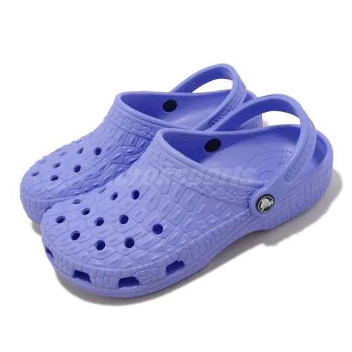 Мужские сандалии унисекс Crocs Classic Crocskin Clog Moon Jelly Purple 206873-5Q6