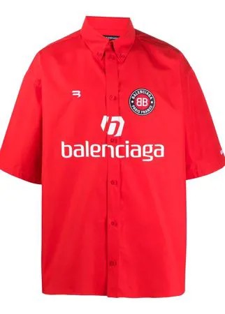 Balenciaga рубашка Soccer с короткими рукавами