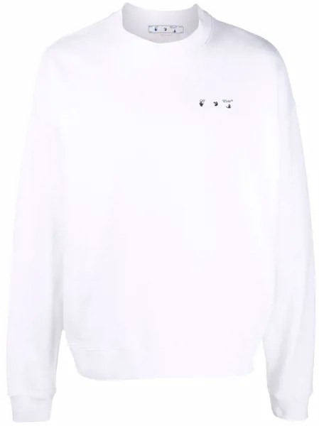 Off-White свитер с логотипом