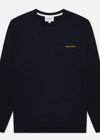 Мужская толстовка Norse Projects Vagn Norse Projects Logo, цвет синий, размер S