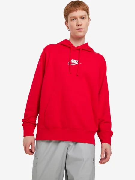 Худи мужская Nike, Красный