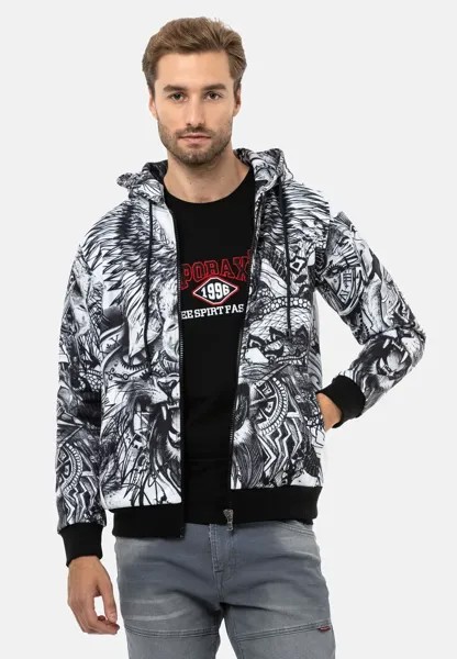 Толстовка Cipo & Baxx с практичным капюшоном, белый
