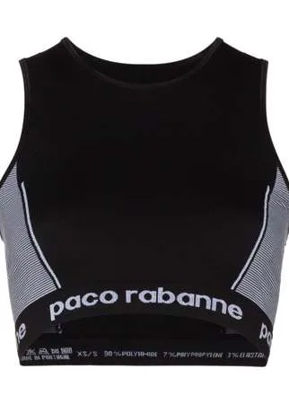 Paco Rabanne бесшовный спортивный бюстгальтер