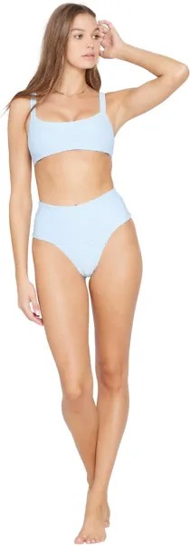 Плавки L*Space Eco Chic Off the Grid Desi Bottoms, цвет Sky Blue