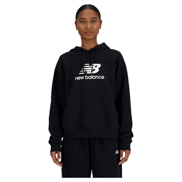 Худи New Balance Sport Essentials French Terry Logo, черный