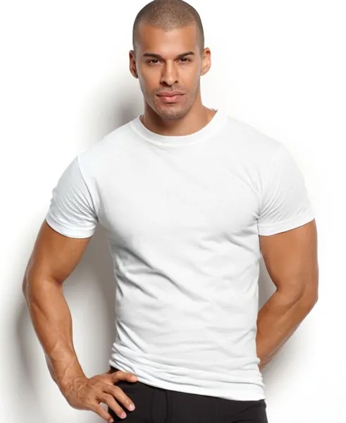 Мужская футболка essential 3 pack с круглым вырезом 2(x)ist, белый