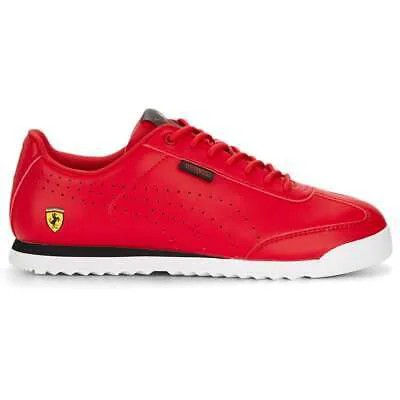 Мужские красные кроссовки Puma Sf Roma Via Perforated Lace Up Повседневная обувь 30751702