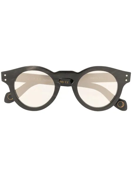 Monocle Eyewear солнцезащитные очки в круглой оправе