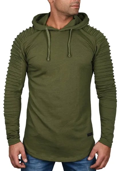 Толстовка Alessandro Salvarini Hoodie AS 038, оливковый