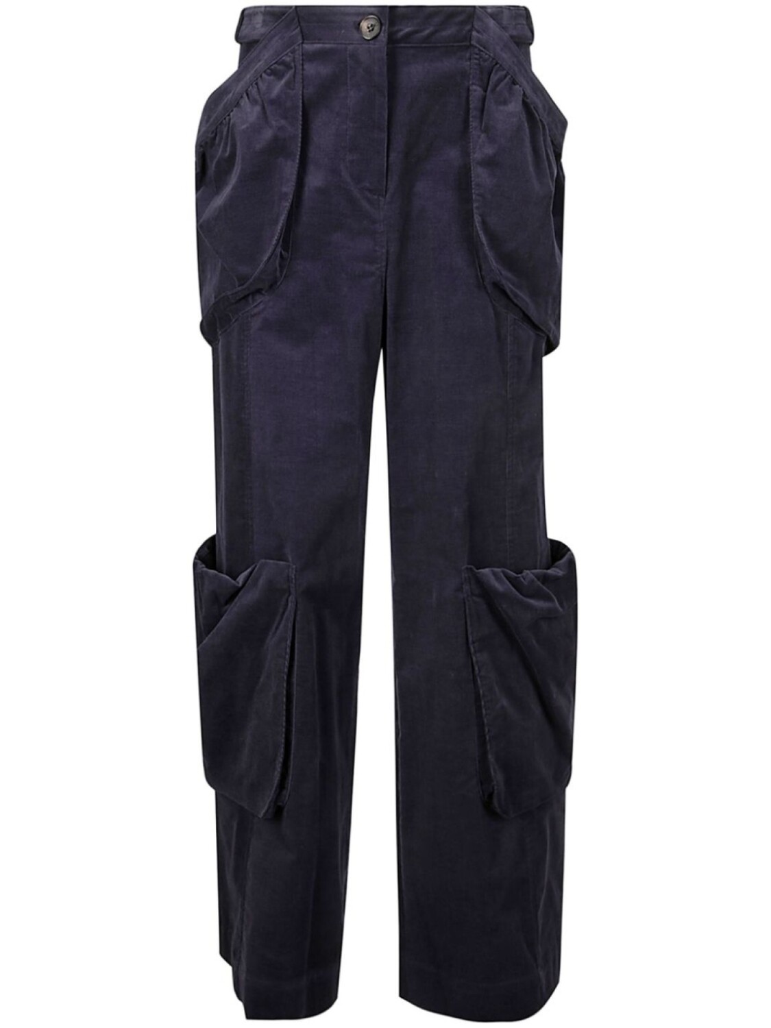 Low Classic брюки-карго Corduroy Bubble, синий