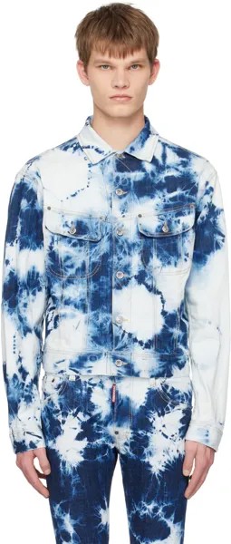 Синяя джинсовая куртка L.A. Dsquared2