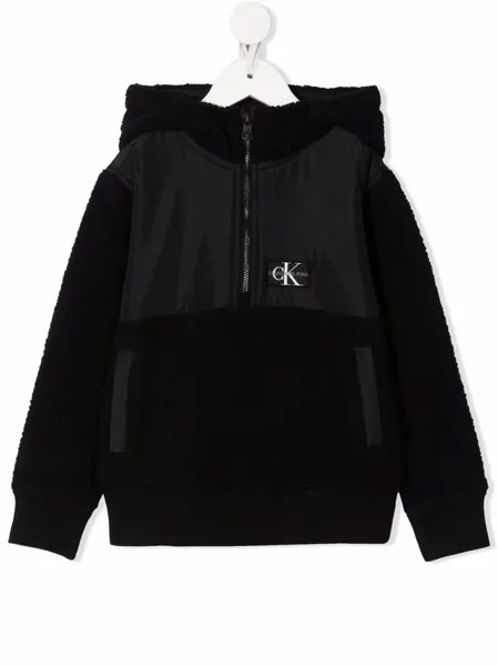 Calvin Klein Kids пуховик с логотипом