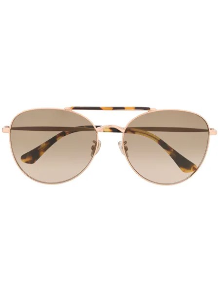 Jimmy Choo Eyewear солнцезащитные очки-авиаторы Abbie