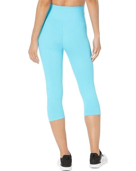 Брюки YEAR OF OURS Ribbed Capris, цвет Pisces Blue