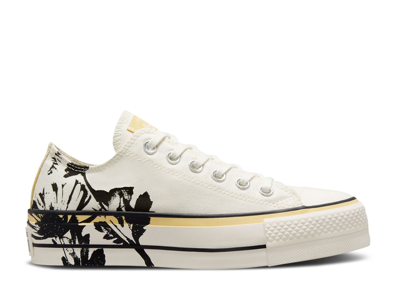 Кроссовки Converse Wmns Chuck Taylor All Star Platform Low 'Hybrid Floral', кремовый