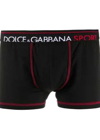 Dolce & Gabbana боксеры с логотипом на поясе