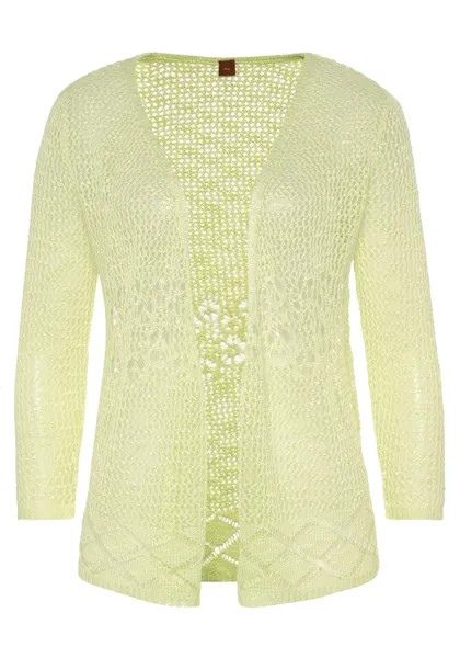 Кардиган s.Oliver Strickjacke, цвет limone