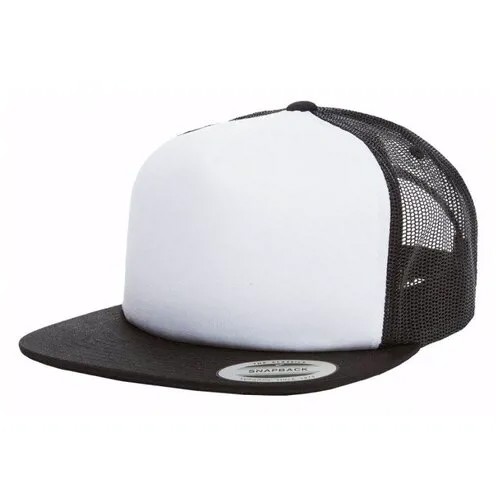 Кепка FlexFit 6005FW NO FOAM Trucker Black/White/Black