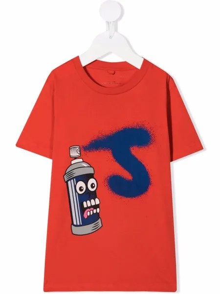 Stella McCartney Kids футболка с графичным принтом