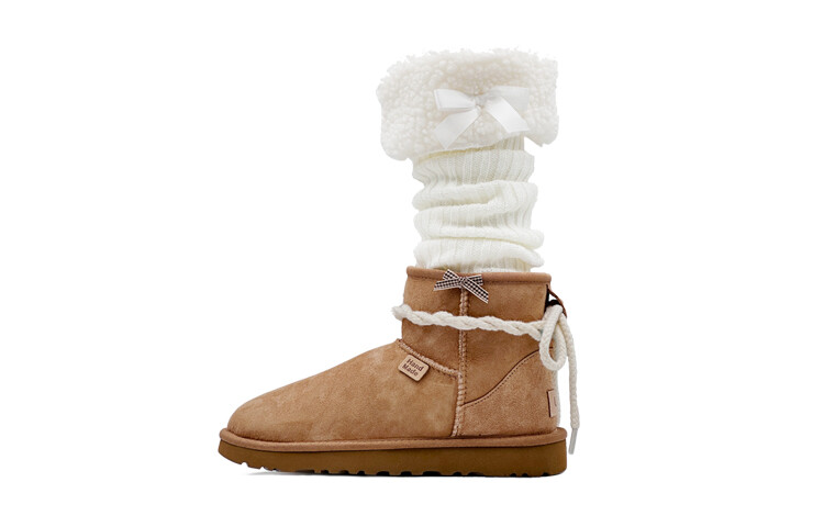 CLASSIC MINI Зимние ботинки женские коричневые Ugg