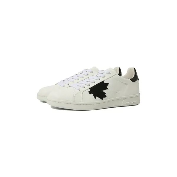 Кожаные кеды Dsquared2