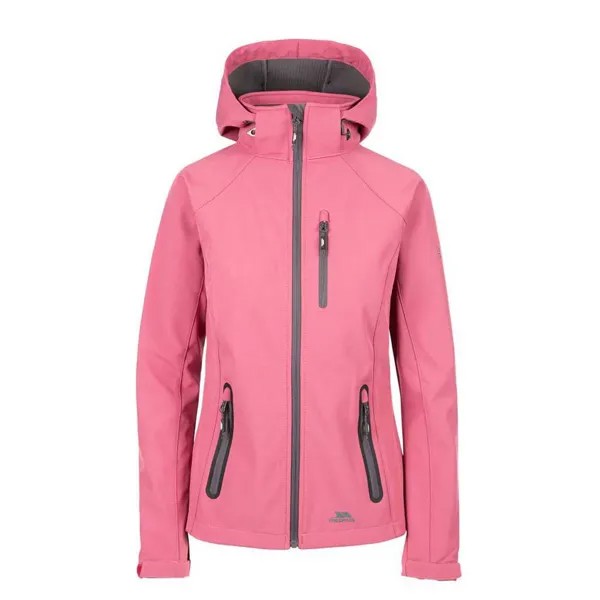 Спортивная куртка Trespass Bela II softshell, розовый