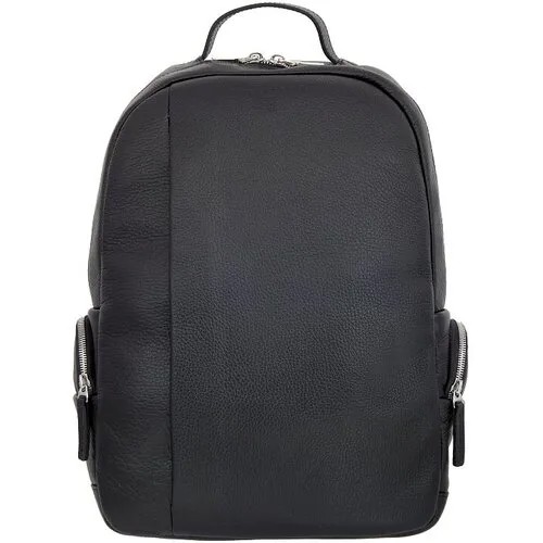 Рюкзак планшет Sergio Belotti 7059, фактура гладкая, черный