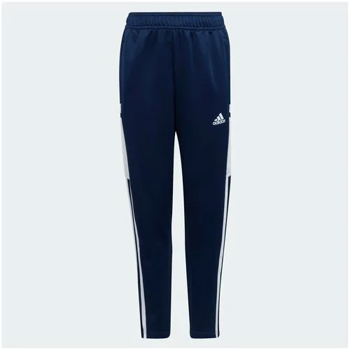 Брюки спортивные adidas, размер 140, синий