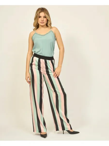 Брюки из ткани regular fit Silvian Heach, мультиколор