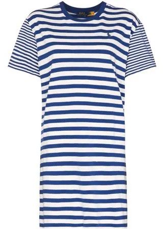 Polo Ralph Lauren платье-футболка в полоску