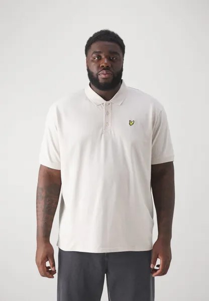 Поло PLAIN Lyle & Scott, белый