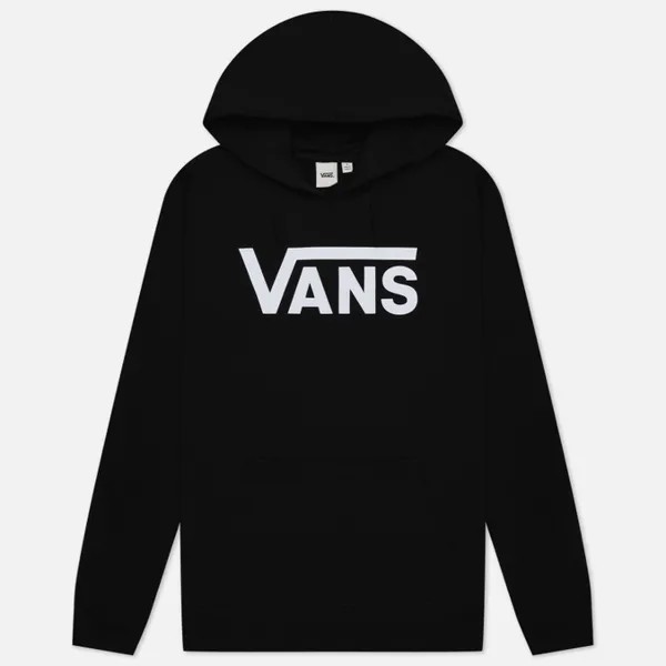 Женская толстовка Vans Classic V II Hoodie чёрный, Размер XS