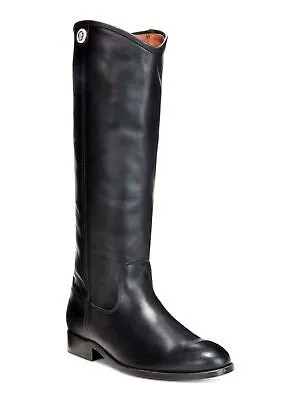Женские кожаные сапоги FRYE с черной пуговицей Melissa Button 2 с наборным каблуком 6 B