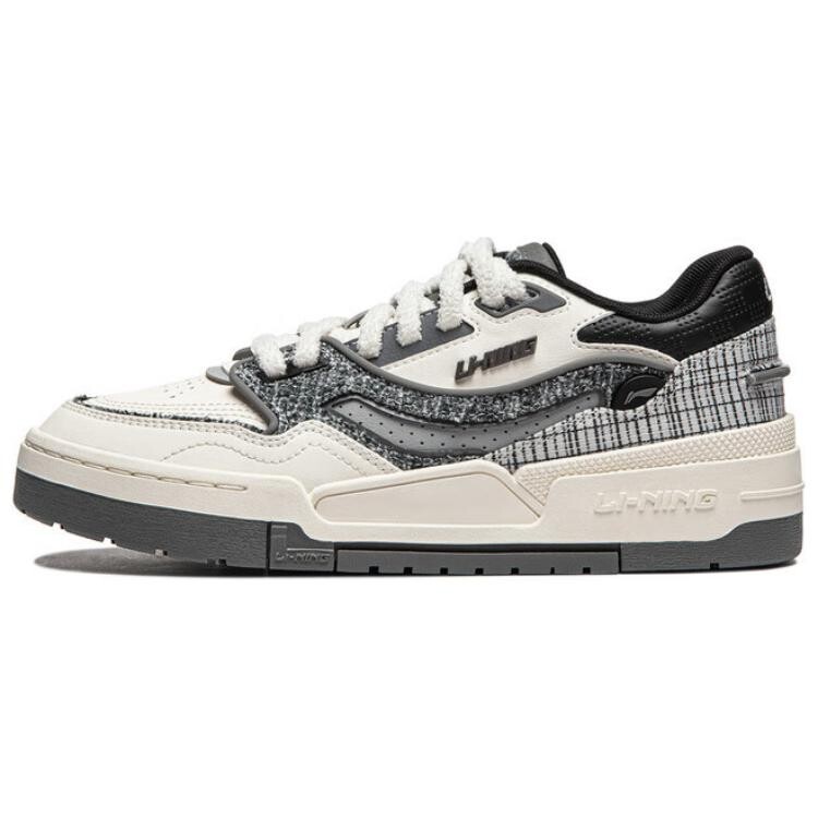 Кроссовки LINING 001 BTC Skateboarding Shoes Women's Low-top White/Black, белый/черный